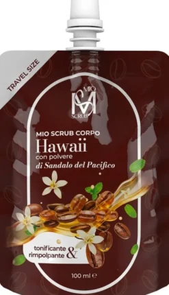 Scrub Corpo Mio Hawaii esfoliante e idratante, 100ml