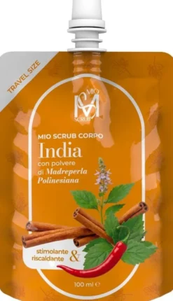 Scrub Corpo Mio India effetto Thermo-Feeling, 100ml