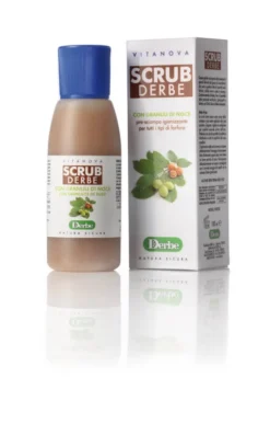 Scrub pre-shampoo Derbe con granuli di noce, 100ml
