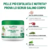 Scrub Salino Rimodellante Equilibra corpo esfoliante