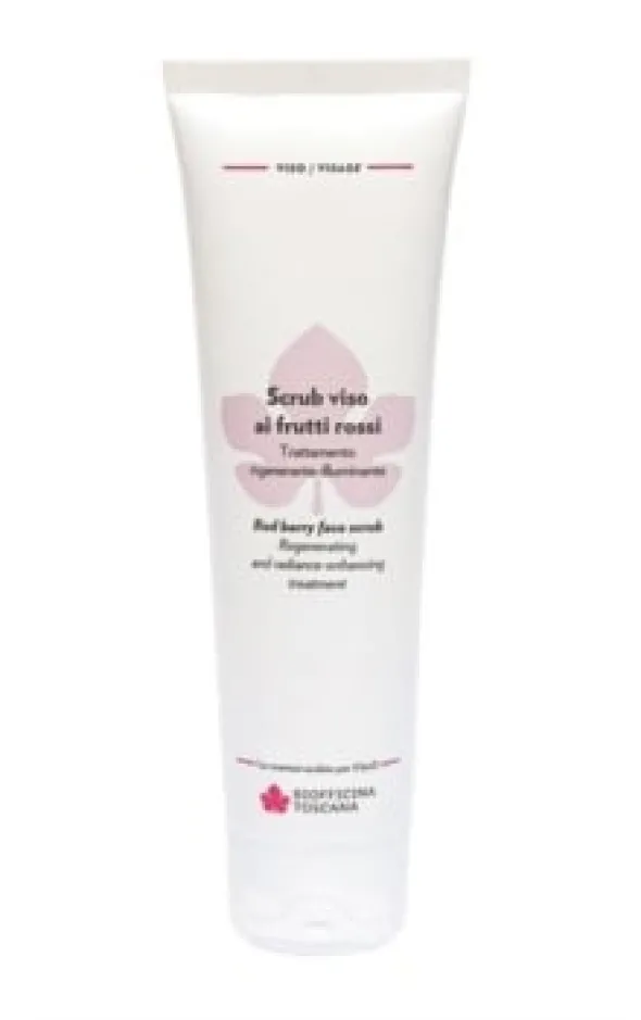 Scrub Viso ai Frutti Rossi esfoliante e purificante, 100g