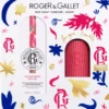 Set Natale Roger&Gallet Gingembre Rouge, acqua e candela