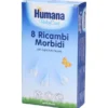 SET RICAMBI MORBIDI PER ASPIRATORE NASALE HUMANA 8 PEZZI