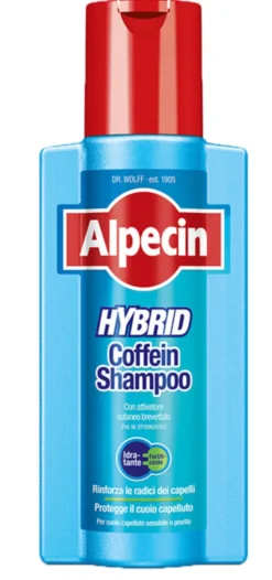 Shampoo Alpecin Hybrid Coffein cute secca e prurito, 250ml