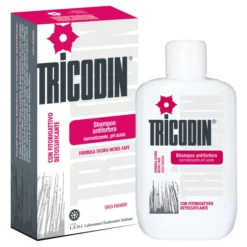 Shampoo Antiforfora Tricodin per cuoio capelluto, 125ml