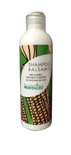 Shampoo Balsamo 2in1 per capelli secchi o trattati, 200ml