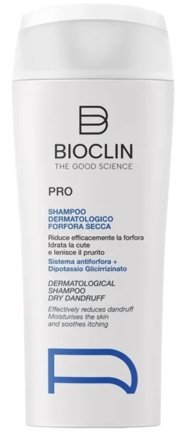 Shampoo Bioclin Pro contro forfora secca, formato famiglia