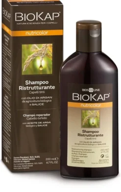Shampoo Biokap Nutricolor Ristrutturante per capelli, 200ml