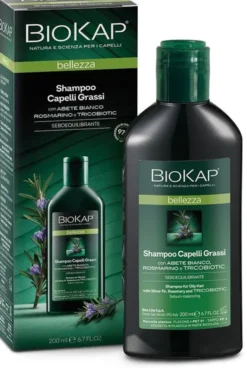 Shampoo Biokap per capelli grassi con abete bianco, 200ml