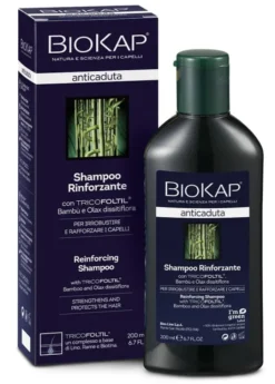 Shampoo BioKap Rinforzante Anticaduta uso quotidiano