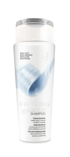 Shampoo BioNike Shine On Silver Touch anti-giallo, 200ml