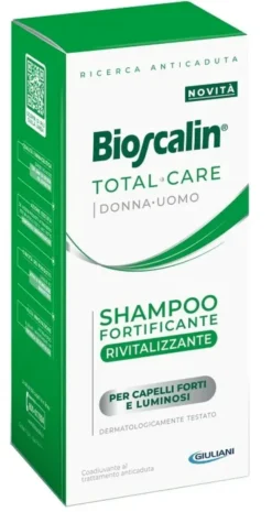 Shampoo Bioscalin Total Care fortificante, 200ml