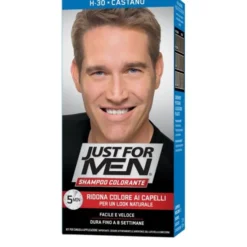 Shampoo colorante Just For Men H30 castano, uomo