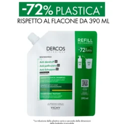 Shampoo Dercos Technique antiforfora capelli grassi