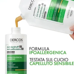 Shampoo Dercos Technique antiforfora capelli grassi