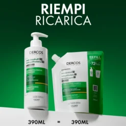 Shampoo Dercos Technique antiforfora capelli grassi