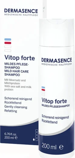 Shampoo Dermasence Vitop Forte Mild Care delicato