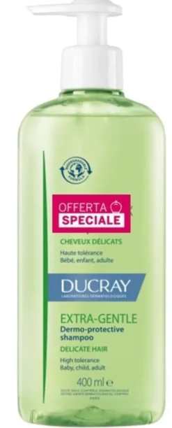 Shampoo Ducray Extra-Delicato dermoprotettivo, 400ml