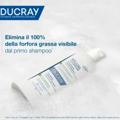 Shampoo Ducray Kelual Squanorm forfora grassa, 200ml