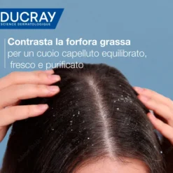 Shampoo Ducray Kelual Squanorm forfora grassa, 200ml