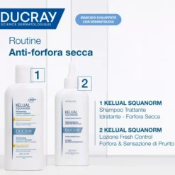 Shampoo Ducray Kelual Squanorm forfora secca, 100ml