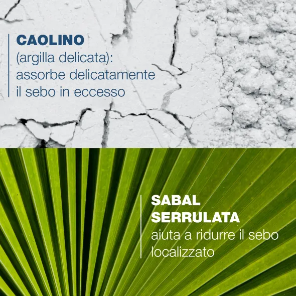 Shampoo Ducray Sabal sebo-assorbente per capelli grassi, 200ml