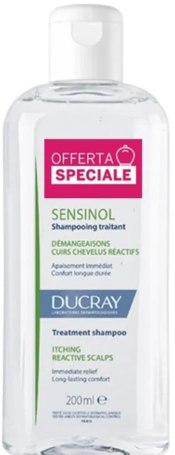 Shampoo Ducray Sensinol lenitivo cuoio capelluto, 200ml