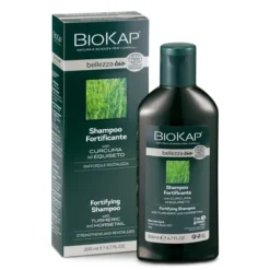Shampoo Fortificante BioKap Bio con curcuma ed equiseto, 200ml