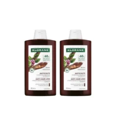 Shampoo Fortificante & Stimolante alla Chinina Klorane Pack x2