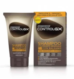 Shampoo Just For Men Control GX 2in1 colorante graduale