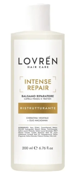 Shampoo Lovren Hair Care Intense Repair riparatore