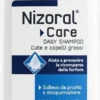 Shampoo Nizoral Care cute e capelli grassi, antiforfora