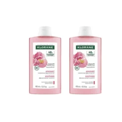 Shampoo peonia Klorane pack x2