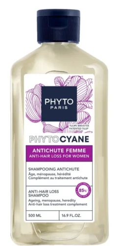 Shampoo Phytocyane Donna energizzante anticaduta, 500ml