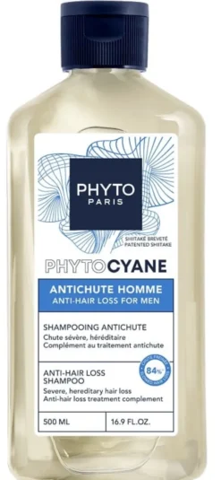 Shampoo Phytocyane Uomo energizzante anticaduta, 500ml
