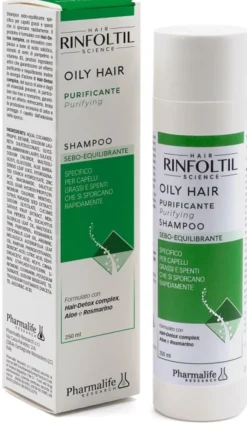 Shampoo Rinfoltil Oily Hair per capelli grassi, 250ml