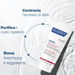 Shampoo Sabal Ducray trattante seboriduttore, 200ml