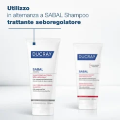 Shampoo Sabal Ducray trattante seboriduttore, 200ml