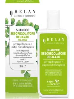 Shampoo Seboregolatore Helan Capelvenere, oil-free