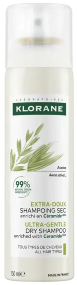 Shampoo Secco Klorane Avena senza risciacquo, 150ml
