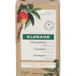 Shampoo Solido Klorane al Mango, nutriente per capelli secchi