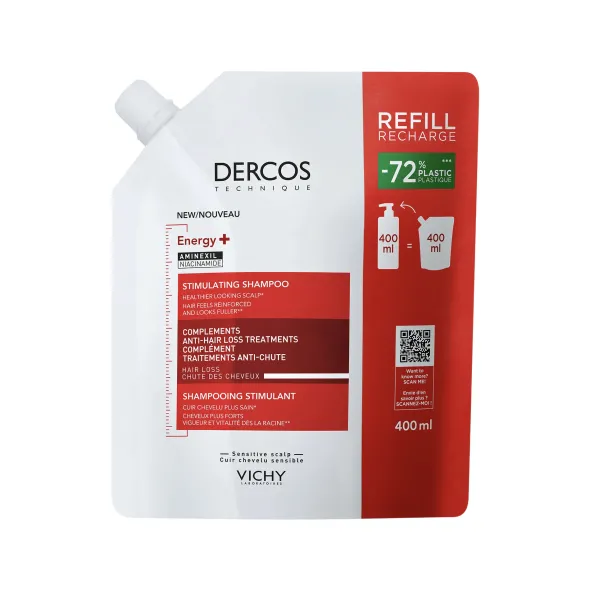 Shampoo Vichy Dercos Energy+ energizzante, 400ml