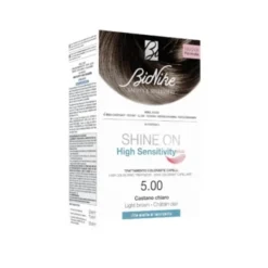 SHINE ON HIGH SENSITIVITY PLUS CASTANO CHIARO 5,00 RIVELATORE IN CREMA 75 ML + CREMA COLORANTE 50 ML