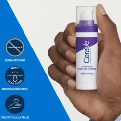 Siero CeraVe Skin Renewing con Retinolo, anti-età
