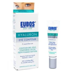Siero contorno occhi Eubos Hyaluron all'acido ialuronico, 15ml