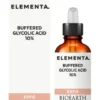 Siero Elementa Buffered Glycolic Acid 10%, viso