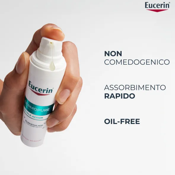 Siero Eucerin DermoPure Tripla Azione viso, 40ml