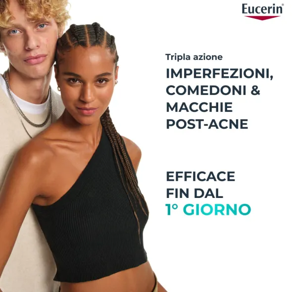 Siero Eucerin DermoPure Tripla Azione viso, 40ml