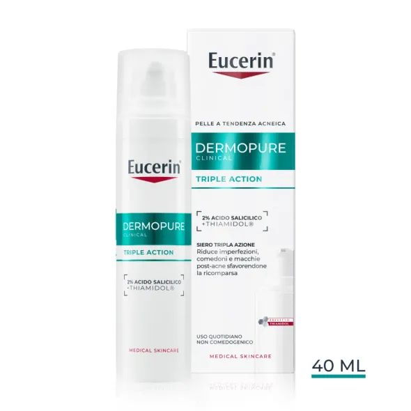 Siero Eucerin DermoPure Tripla Azione viso, 40ml