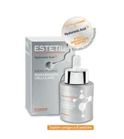 Siero Fluido Estetil Rigenar Cell all'acido ialuronico, 30ml